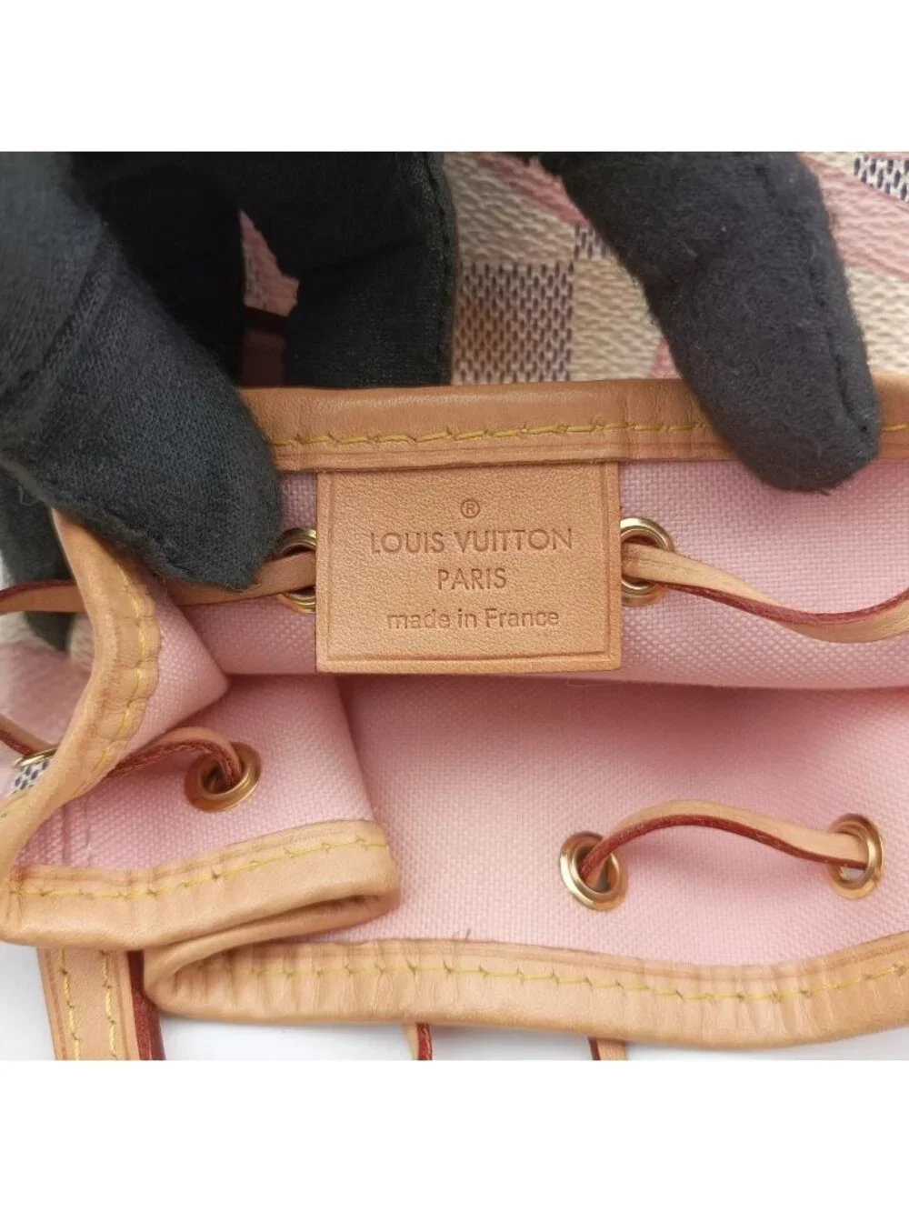 Louis Vuitton Tahitian Nano Noe Azur Damier Canvas